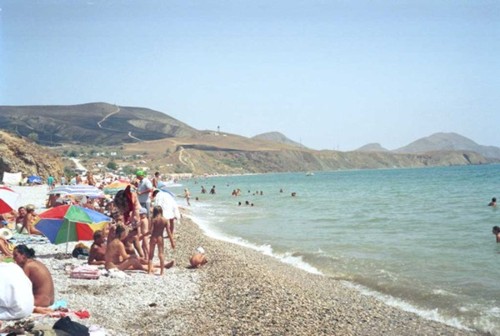 Plaża w Koktebel