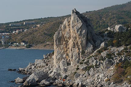 Simeiz - skała Krylo Lebedya